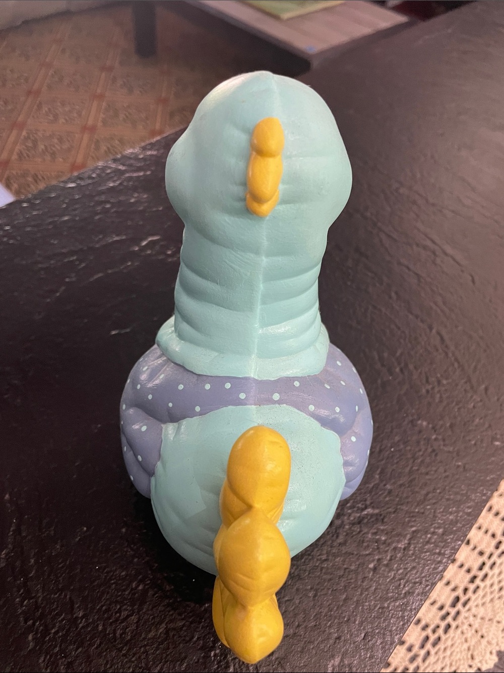Blue and Yellow Decorative Pelican Figurine - Home Accents - Picture 4 of 6